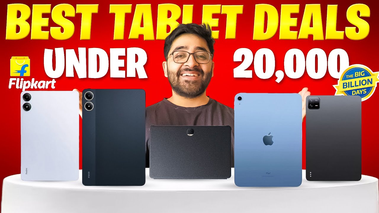BBD 2025 - Top 5 Best Tablet Deals Under 20000
