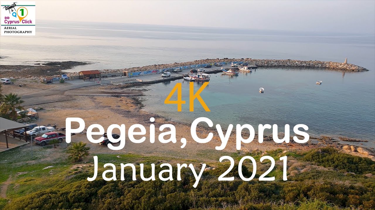 🇨🇾 Pegeia Cyprus to Yeronissos Island | 4K 🚗🚗