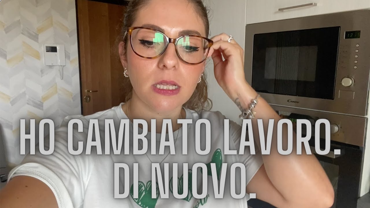 HO CAMBIATO DI NUOVO LAVORO, VI SPIEGO PERCHE' E DI COSA SI TRATTA.