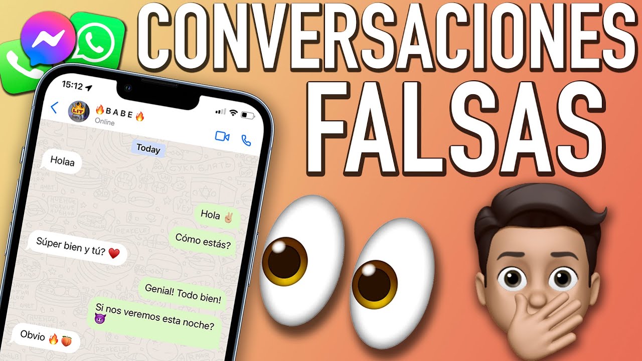 Crea Conversaciones Falsas de WhatsApp, Messenger, Llamadas y más!!
