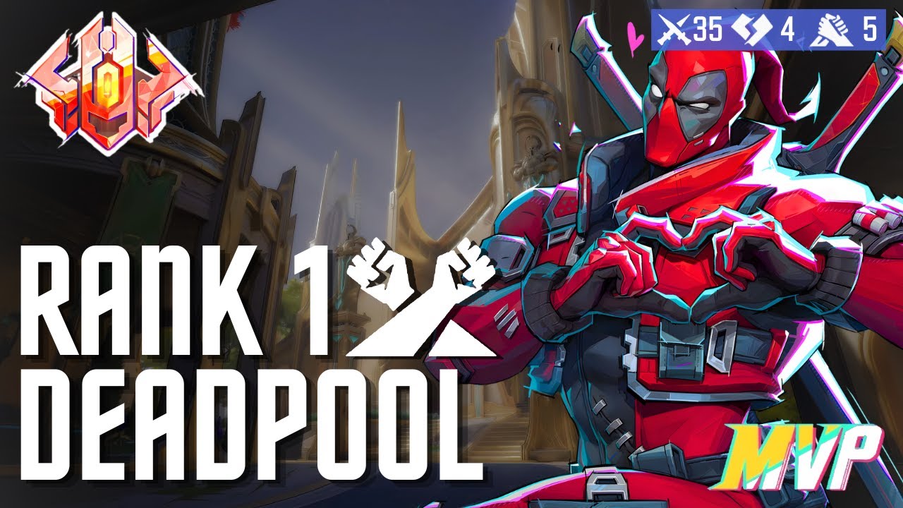 touchgrassplss | Rank 1 Deadpool (Vanguard) Gameplay | Season 6 | Marvel Rivals