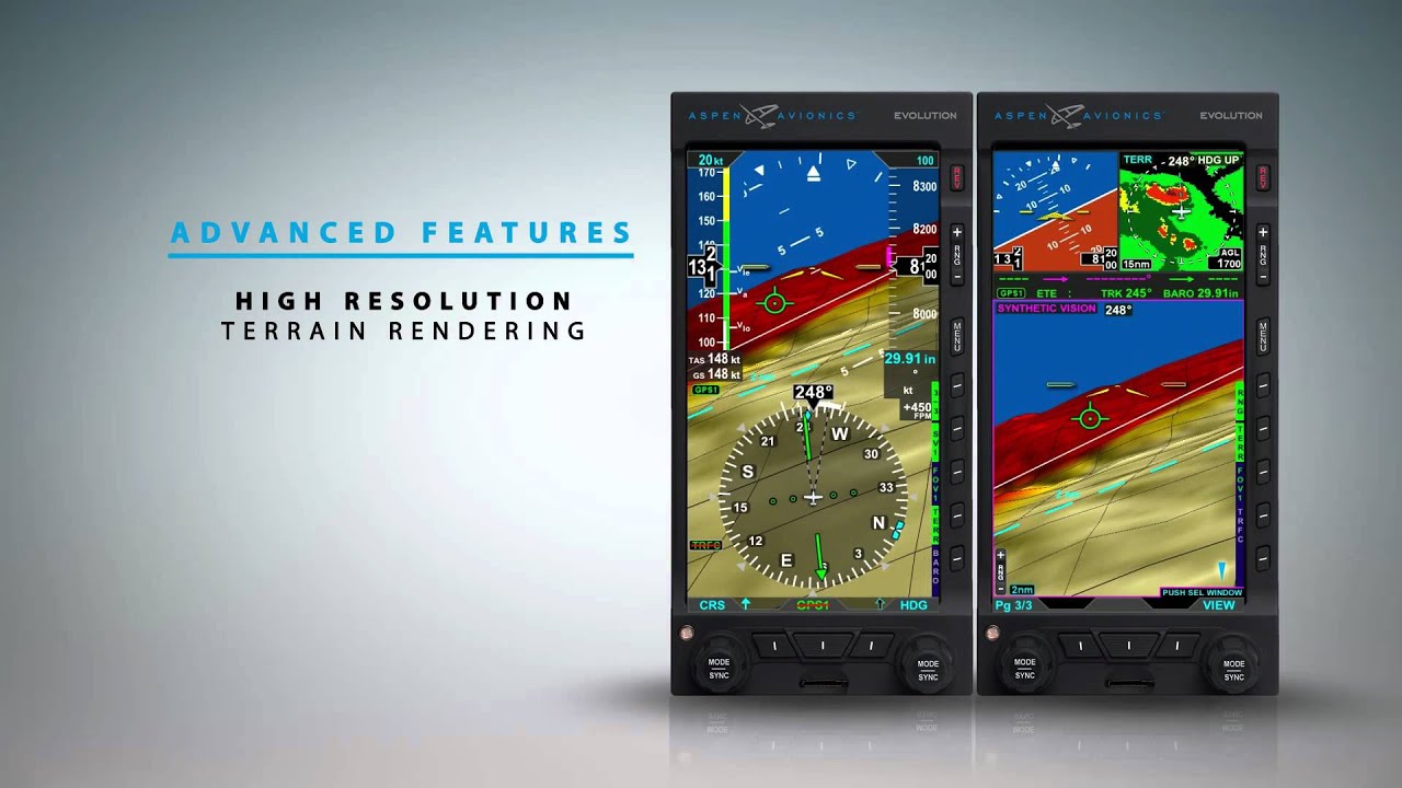 Aspen Avionics' Evolution Synthetic Vision &mdash; New Video