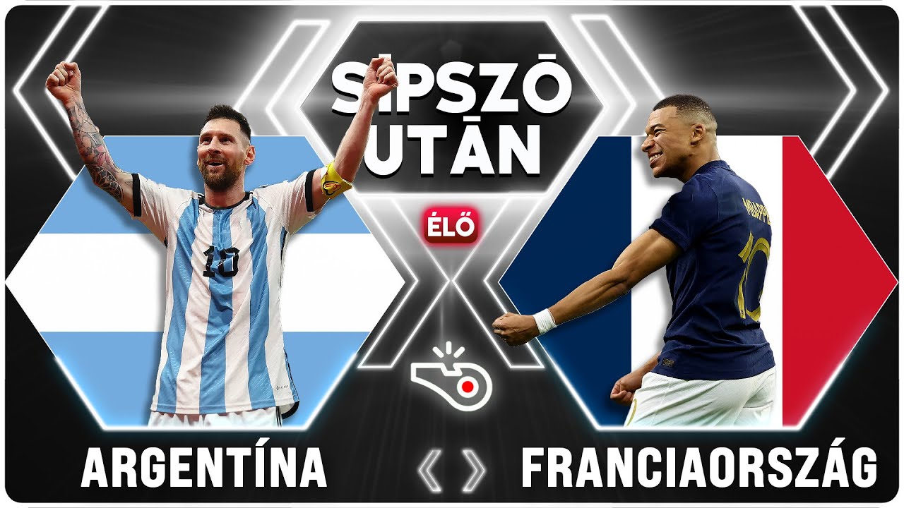 Argentína - Franciaország REAKCIÓ | Sípszó után | Unibet