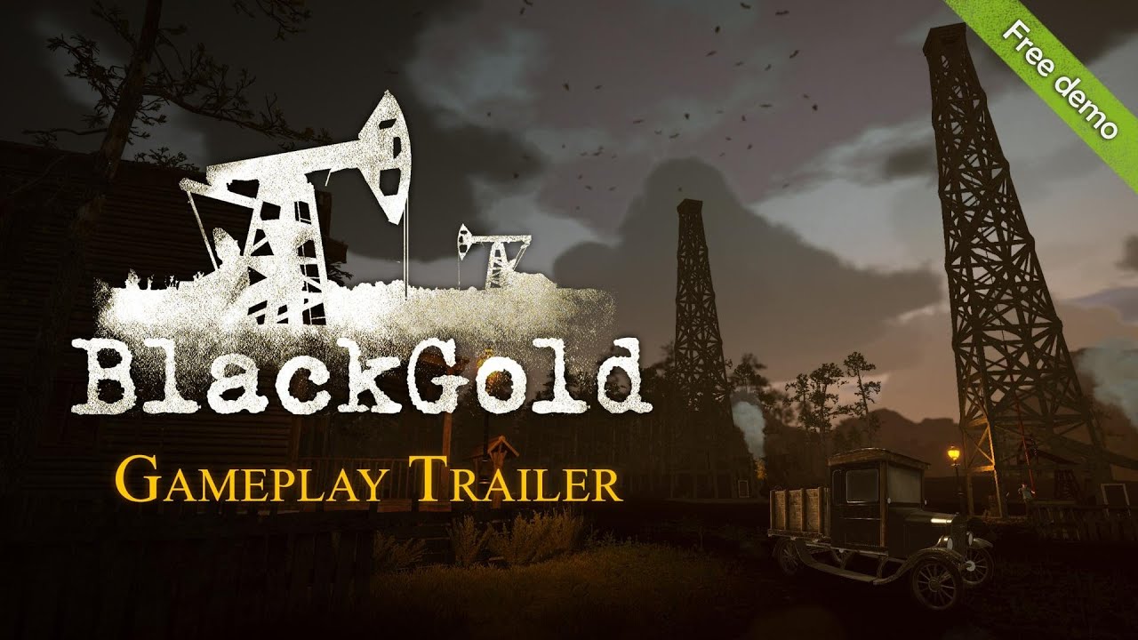 Black Gold - Oil Drilling Simulator | Gameplay Trailer