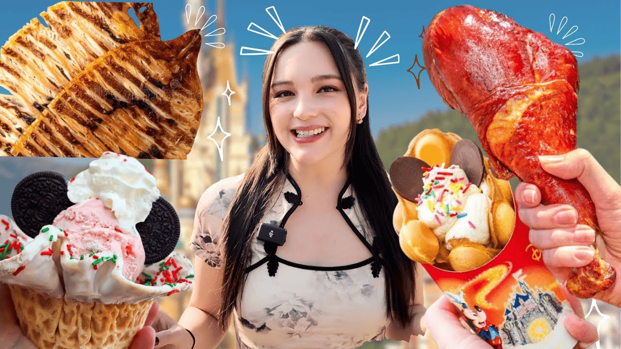 Everything I ate at Hong Kong Disneyland 🇭🇰👅