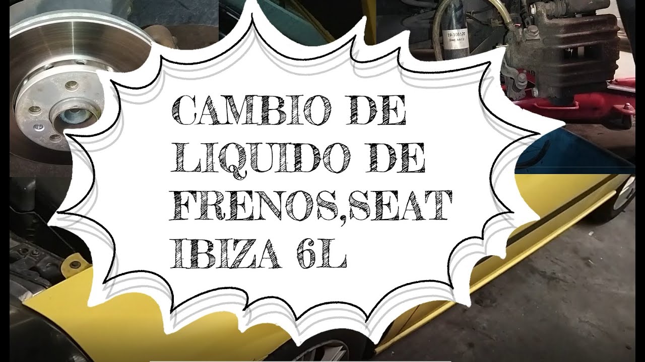 SEAT IBIZA 6L CAMBIO DE LÍQUIDO DE FRENOS