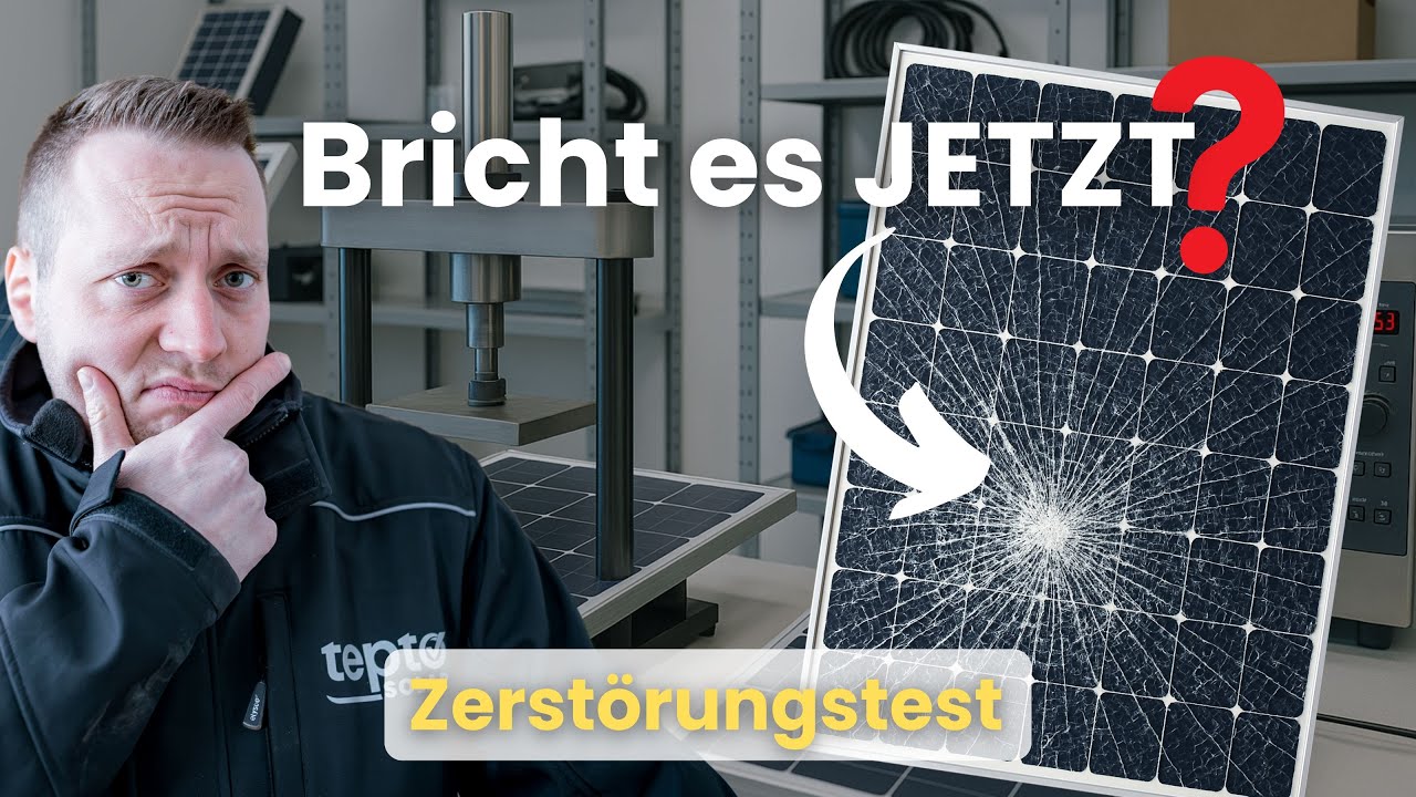 Härtetest EXTREM: Solarmodul unter Volllast! 📉💪
