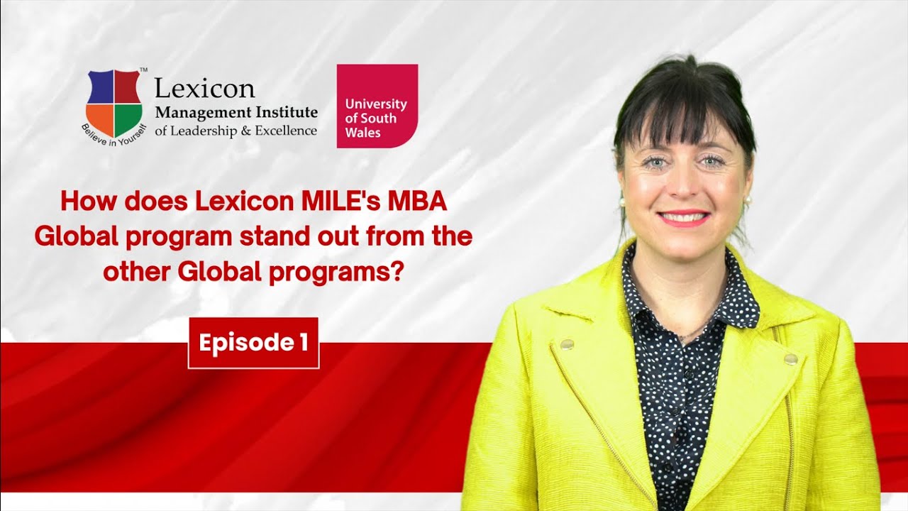 How does Lexicon MILE's MBA Global program stand out from the other Global programs?