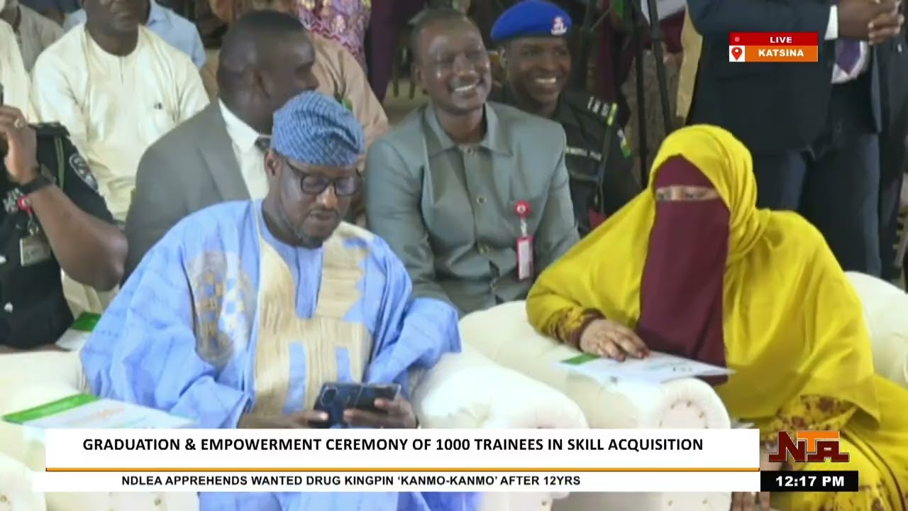 Live Coverage : Graduation and empowerment ceremony of 1000 trainees in skill acquisition