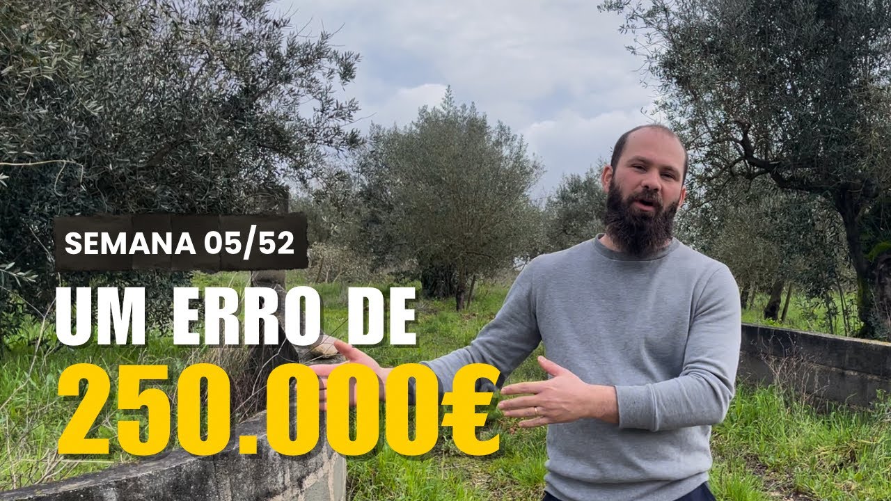 Como escolher um sítio (quinta/terreno): Porque a quinta do Olival não nos serve!