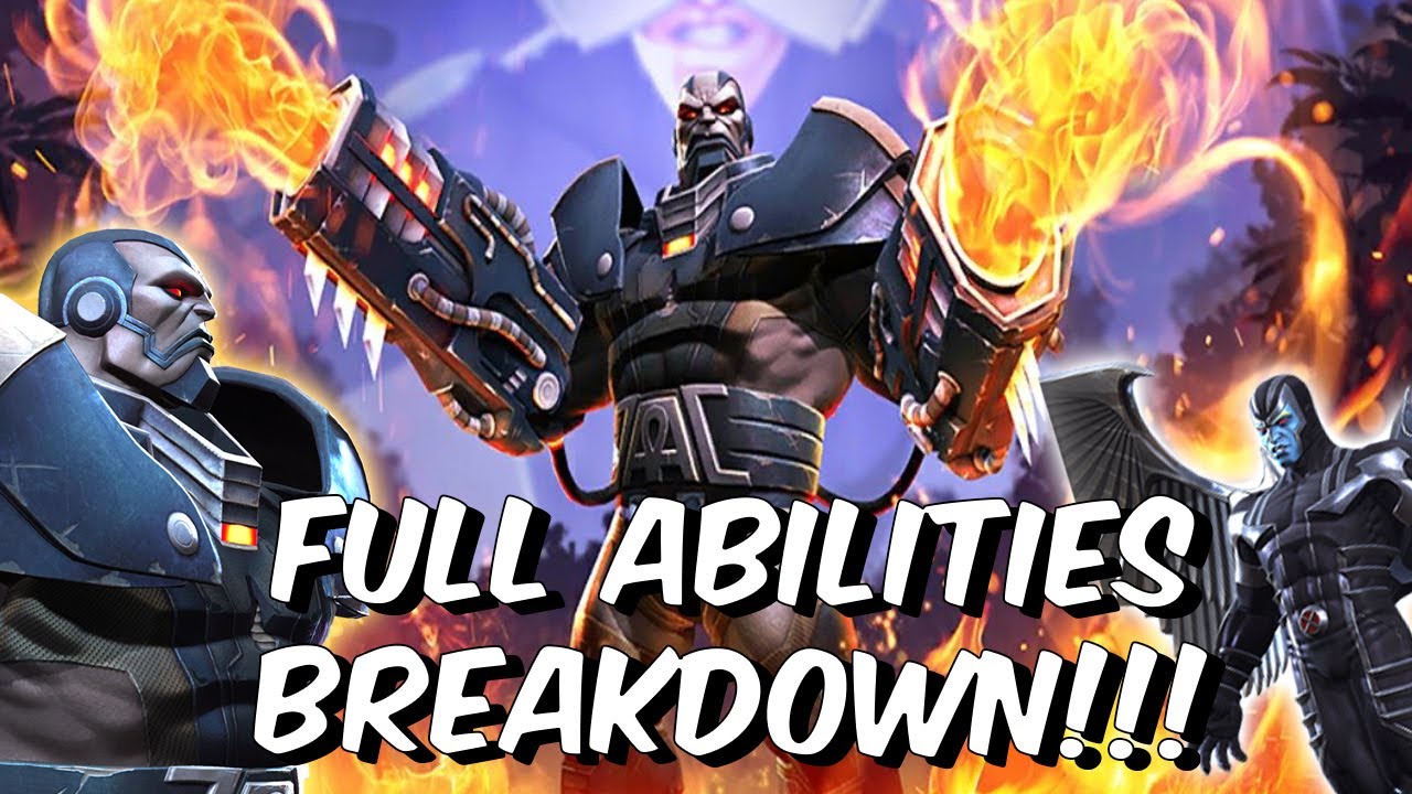 Apocalypse FULL Abilities & Horseman Synergies Breakdown!! - MY GOD!! - Marvel Contest of Champions