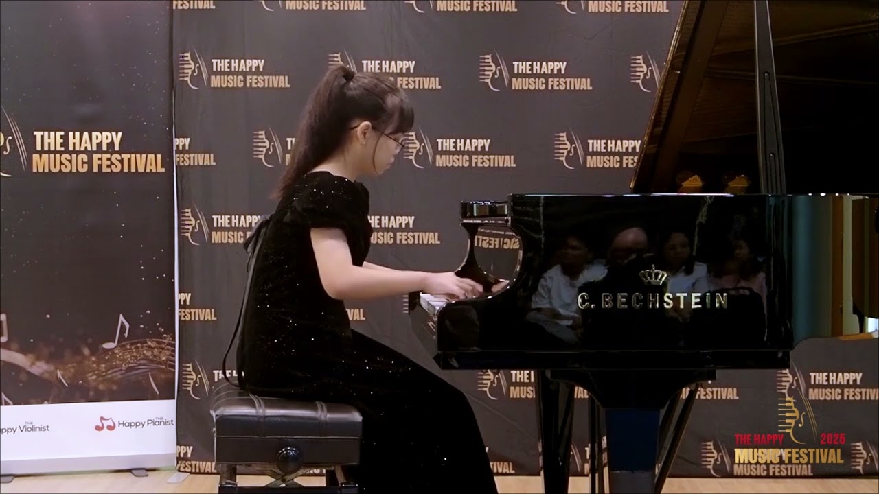 Fantaisie-Impromptu in C# minor, Op, posth. 66 By Lindy Tan - The Happy Music Festival 2025