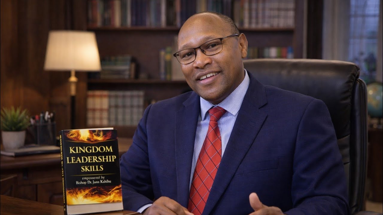 MEET THE AUTHOR | Kingdom Leadership Skills – Bishop Dr. John Kahihu