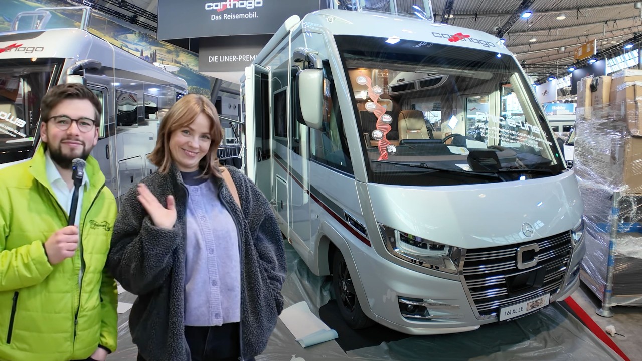 XL-Rundsitzgruppe 2025 WOHNMOBIL CARTHAGO MESSEHAMMER chic e-line Mercedes-Benz Sprinter I 61 XL LE