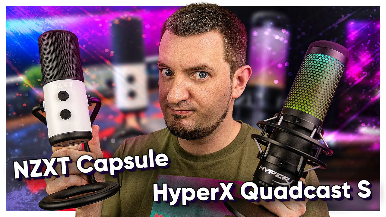 МИКРОФОН NZXT Capsule! СРАВНЕНИЕ с HyperX Quadcast S и Elgato Wave 3!