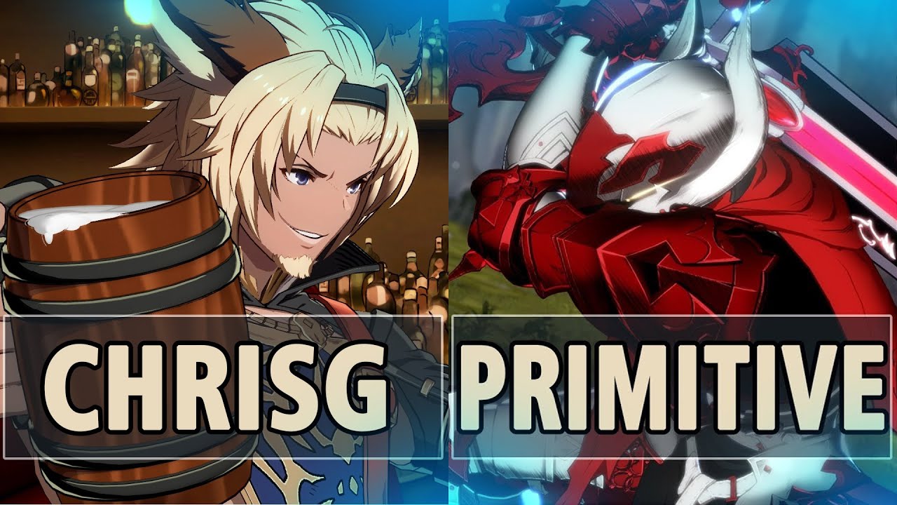 GBVSR:🔥ChrisG (Lowain) Vs PRIMITIVE (Siegfried)🔥| High Level Gameplay.