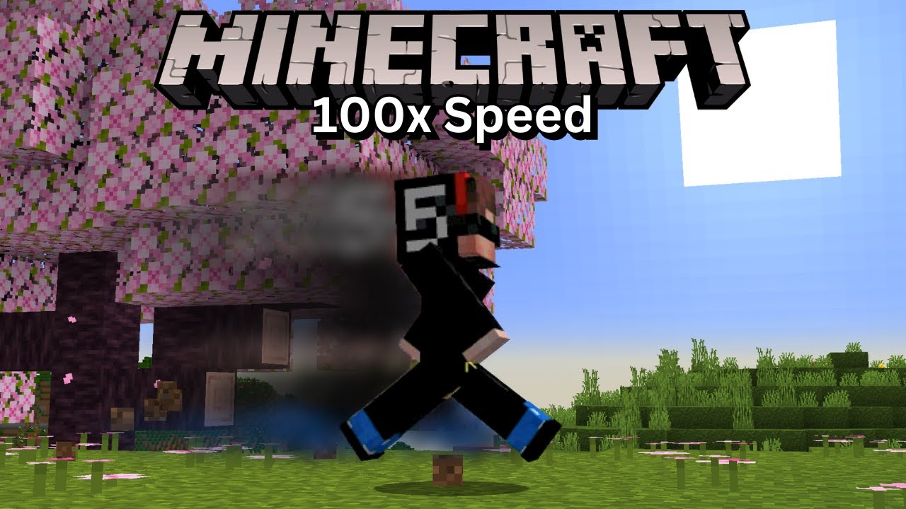 Я прошёл Minecraft на 100-кратной скорости, вот как.