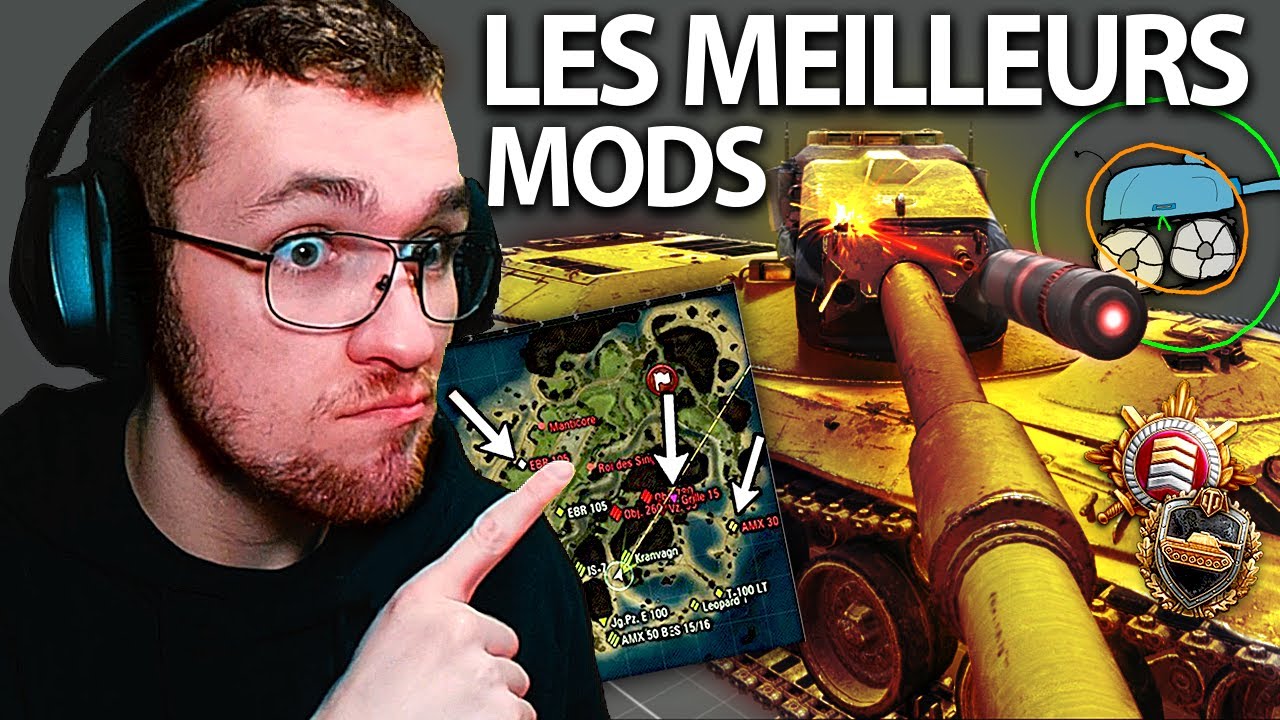 Les Meilleurs Mods à Utiliser Sur World of Tanks en 2024 !