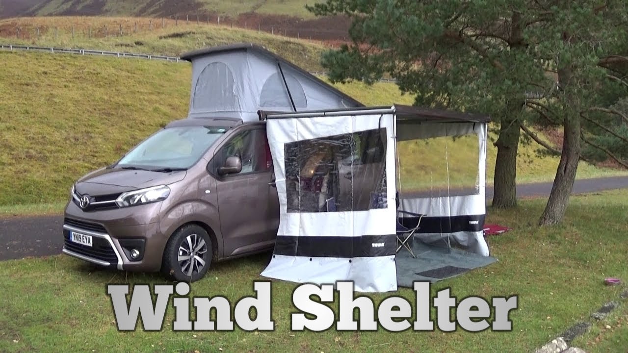Wind & Rain Shield For Your Campervan; Thule Smart Panels - Side