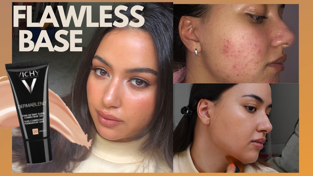 Безупречная основа для кожи с акне✨ АПТЕЧНАЯ ОСНОВА: VICHY DERMABLEND✨
