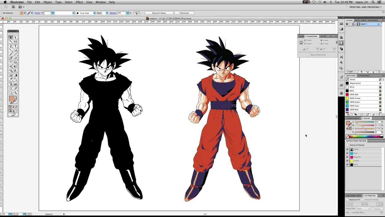 Cara membuat gambar JPEG menjadi Vektor secara cepat II Adobe Illustrator II Dunia Design II