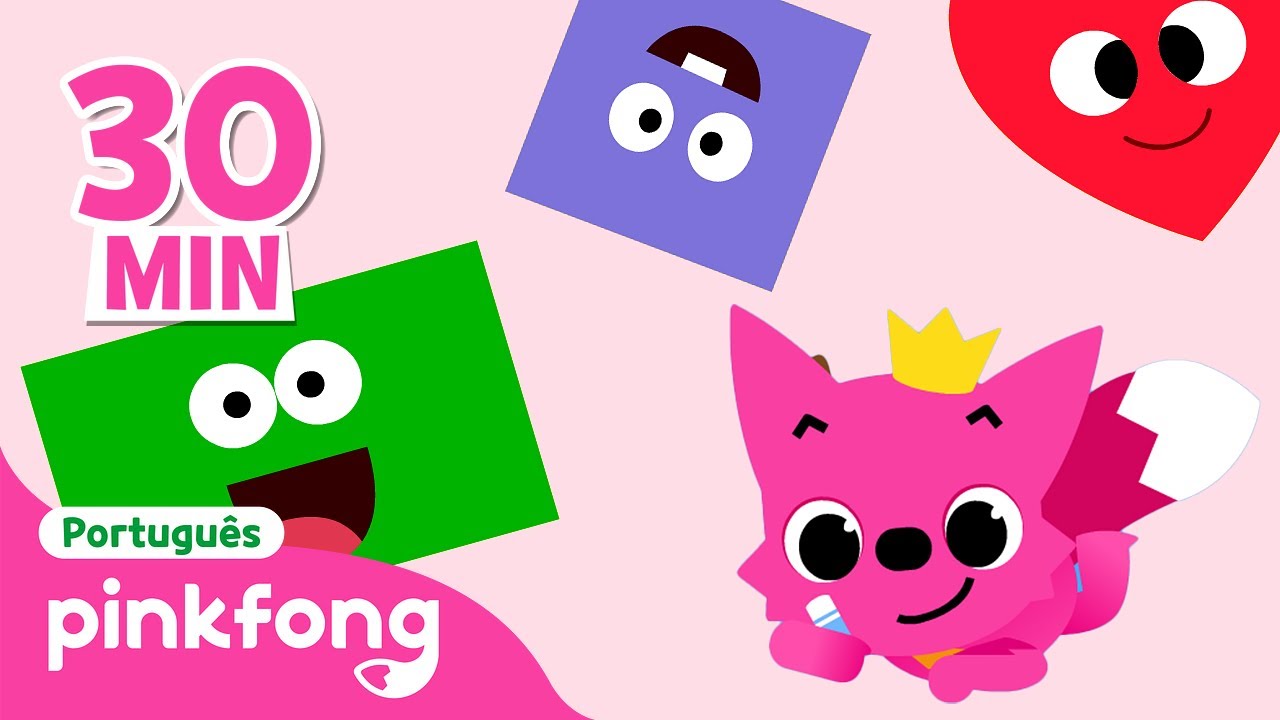 Canções de Forma | Músicas Infantis | + Completo | Pinkfong, Bebê Tubarão! Canções para Crianças