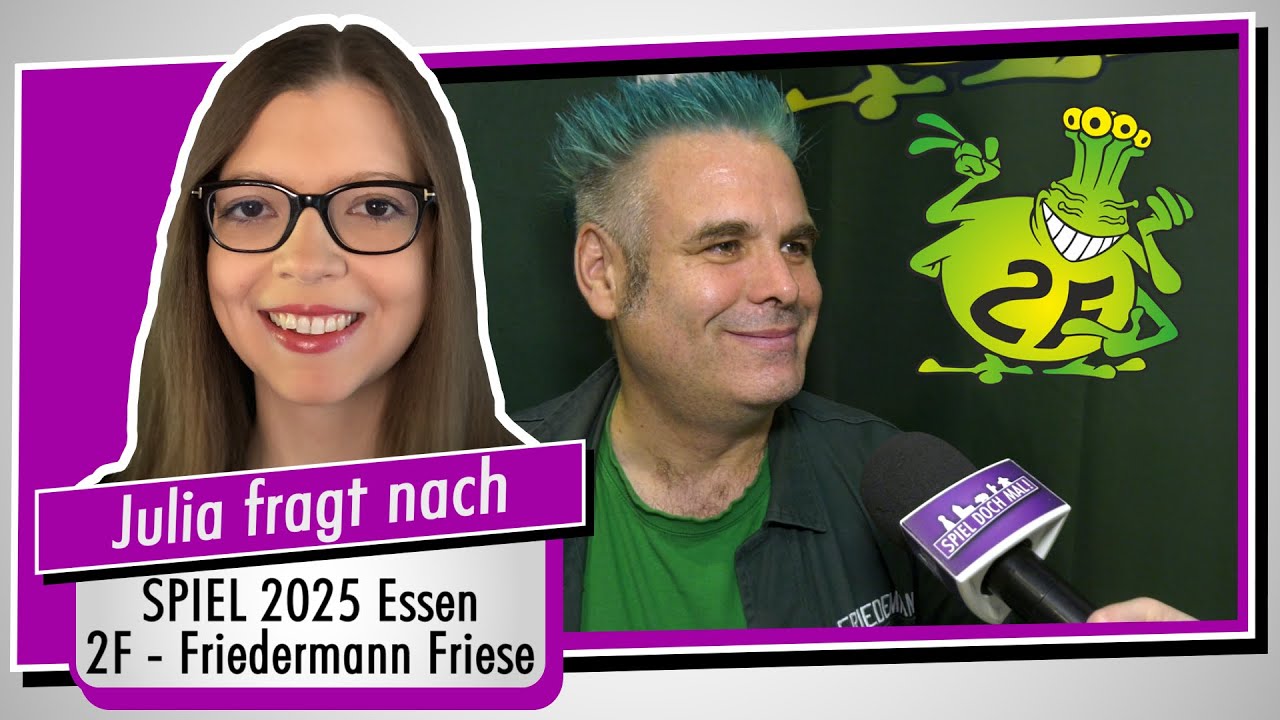 SPIEL 2025 - Interview 2F-Spiele - Friedemann Friese - Spiel doch mal!