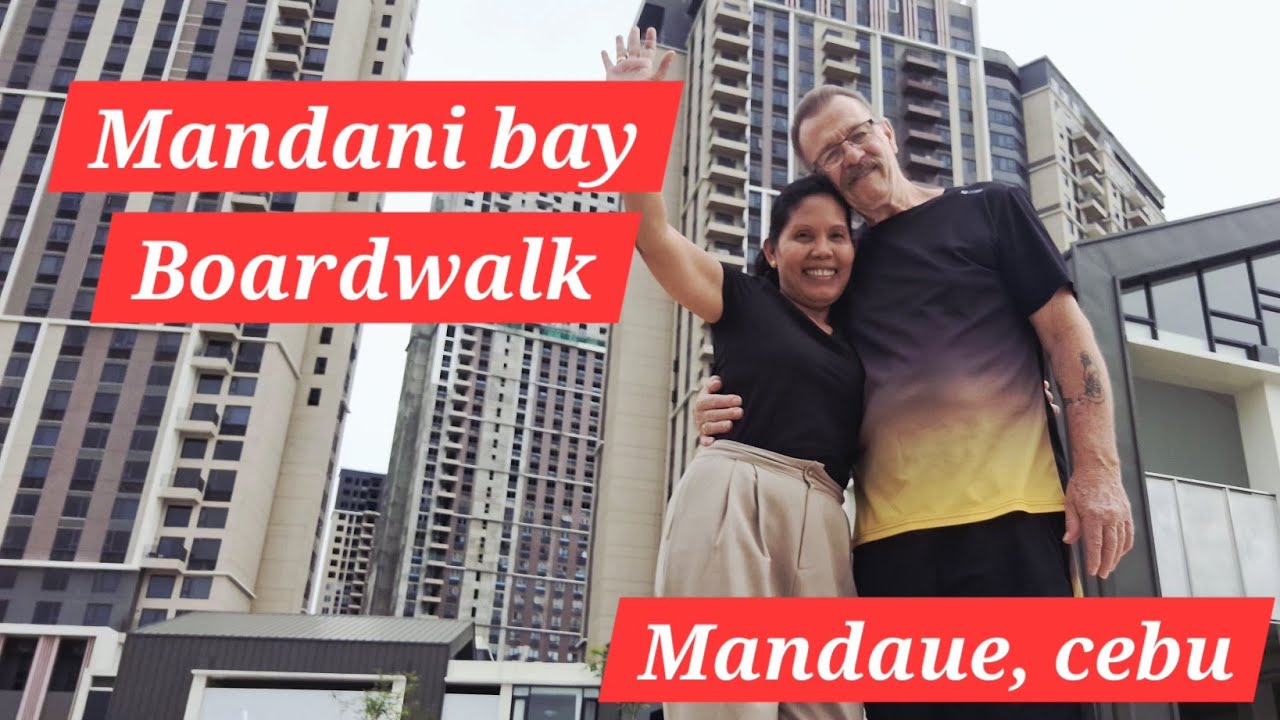  BOARDWALK in  MANDAUE ! ! A Walking tour at Mandani Bay Boardwalk, Cebu @mypersonalyt1968 
