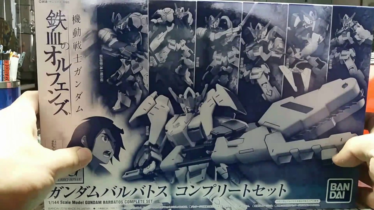 Premium Bandai Gundam Barbatos complete set all 6 forms Unboxing!