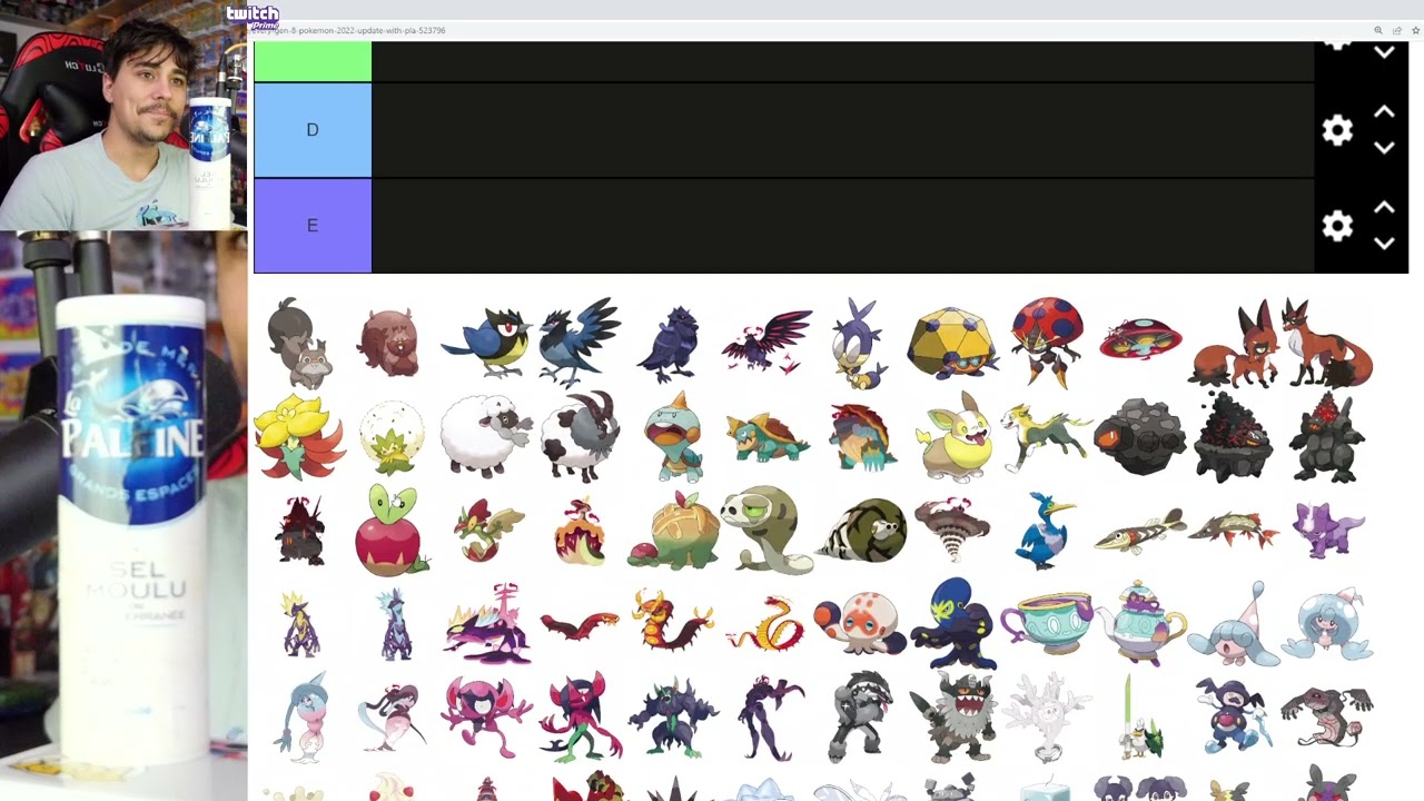 Tier List des Pokémon de la 8G 🥵