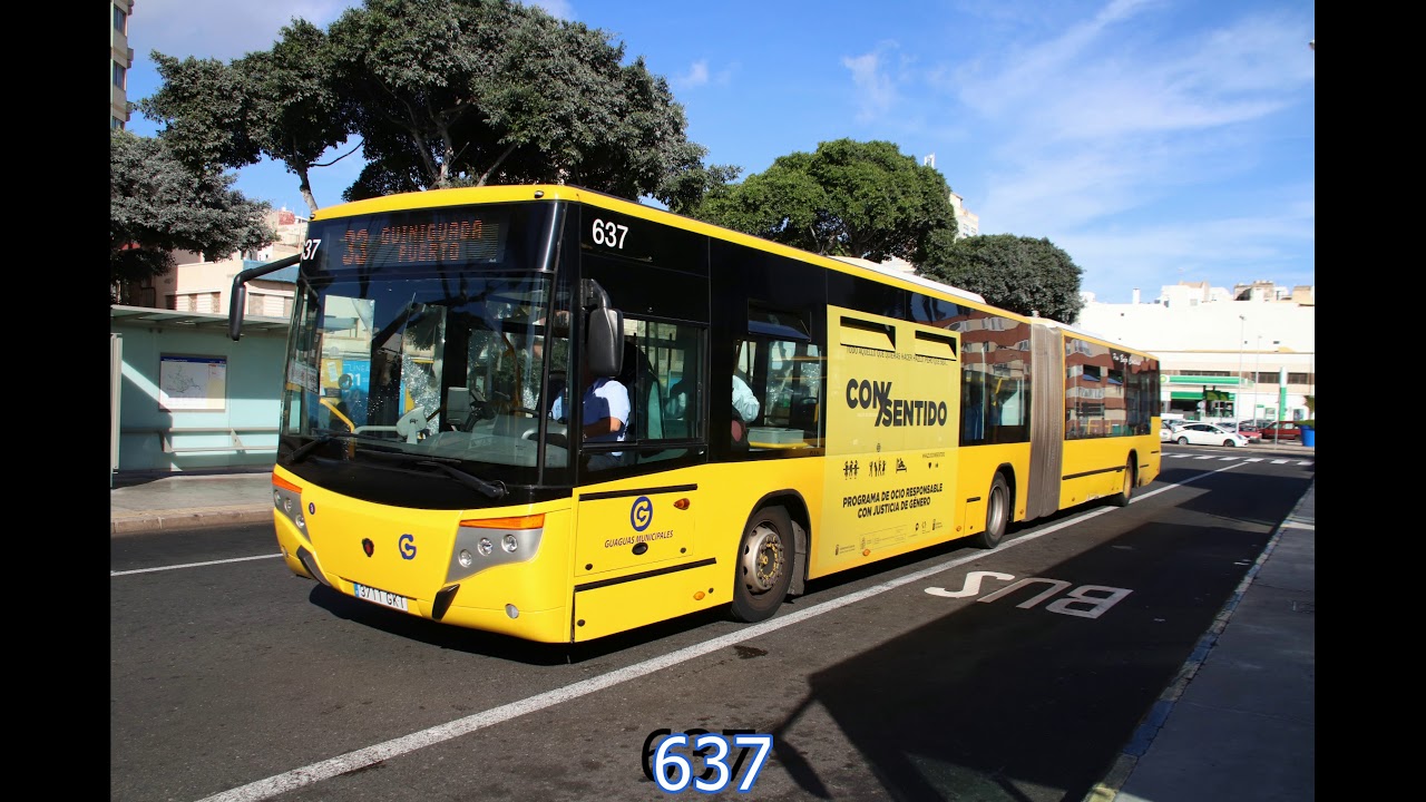 Las Palmas de Gran Canaria (Bus; Guaguas Minucipales; 600-700) (20191220) (Slide show)