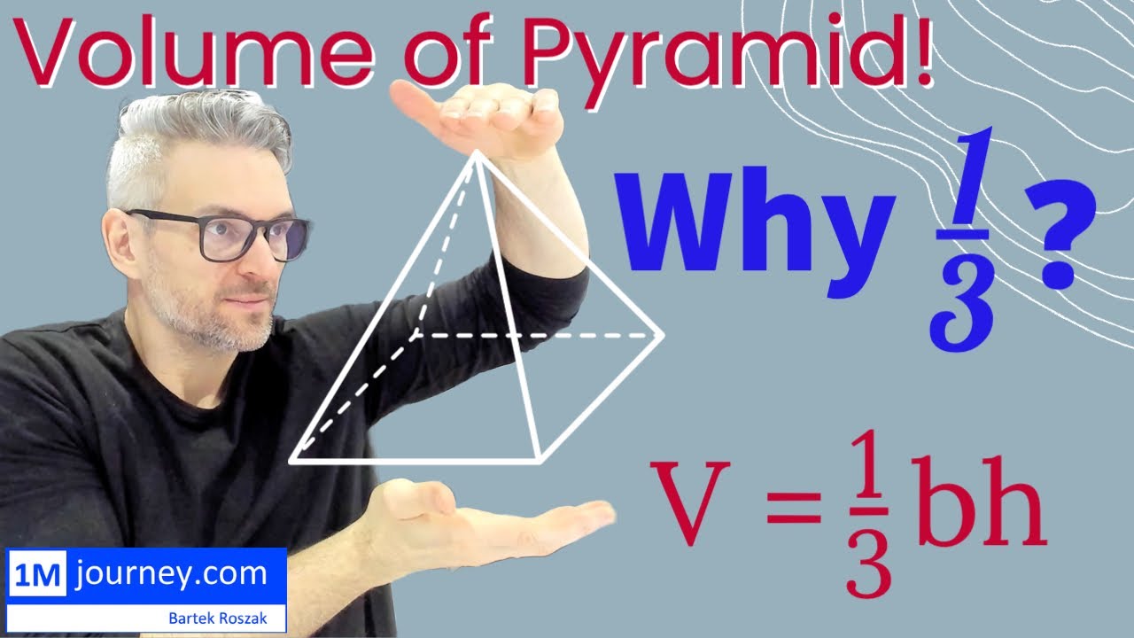 Volume of Pyramid: why 1/3 in the formula