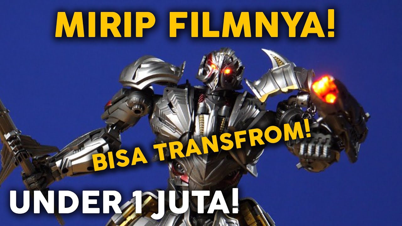 NGERI BENER INI! MAINAN TRANSFORMERS MIRIP DI FILM UNDER 1 JUTA! | MEGATRON BS-02 SKYBREAKER REVIEW