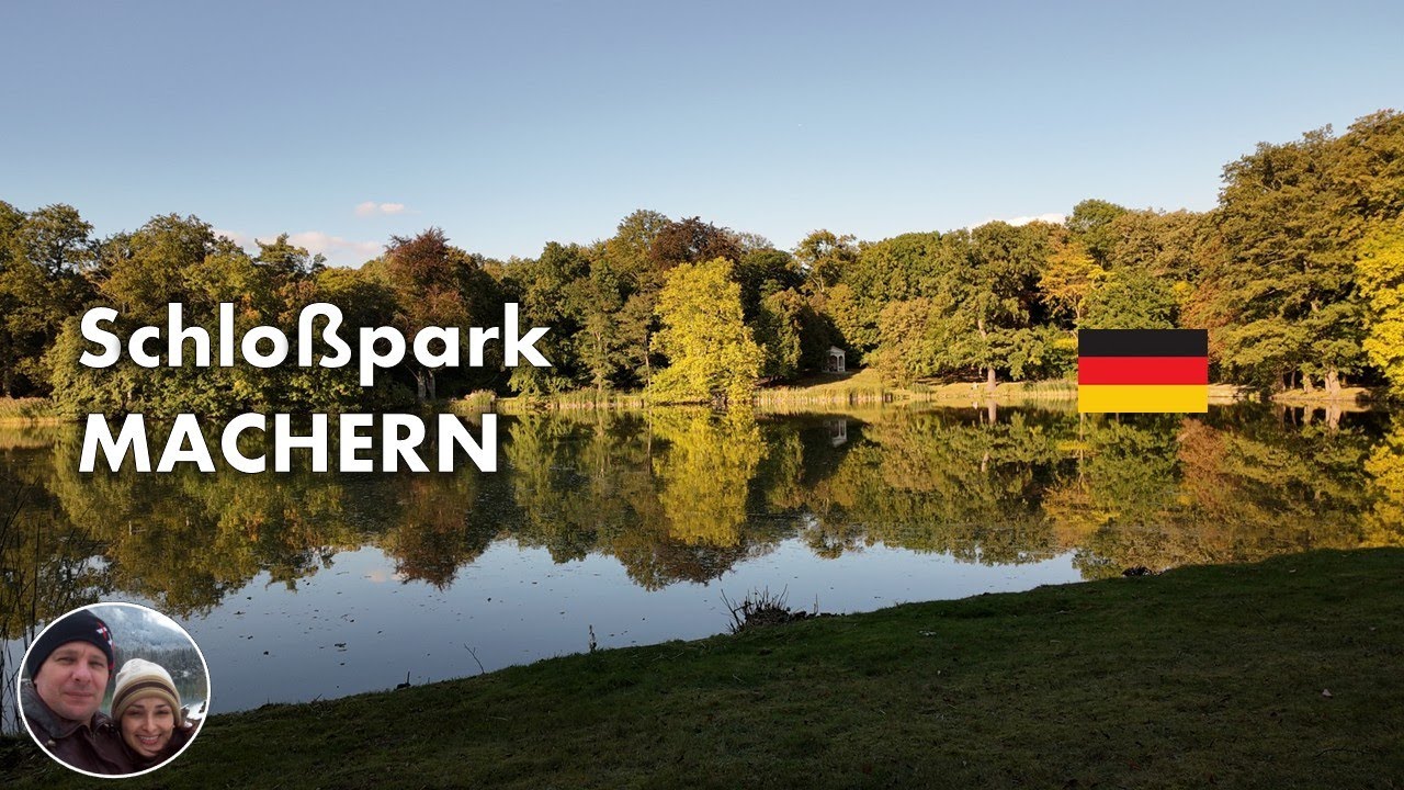 spazieren durch den Schlosspark  Machern, Deutschland