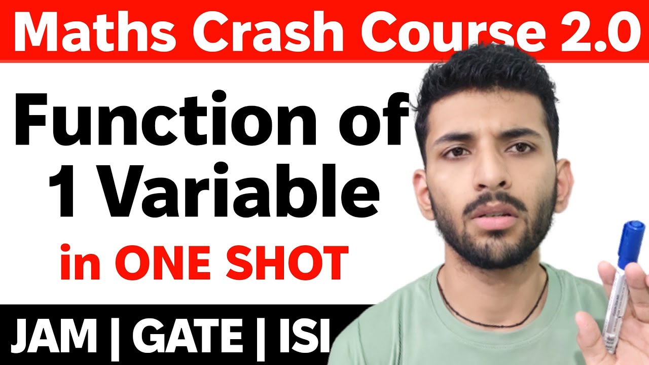 Differential Calculus 02 | Function of one variable in ONE SHOT
