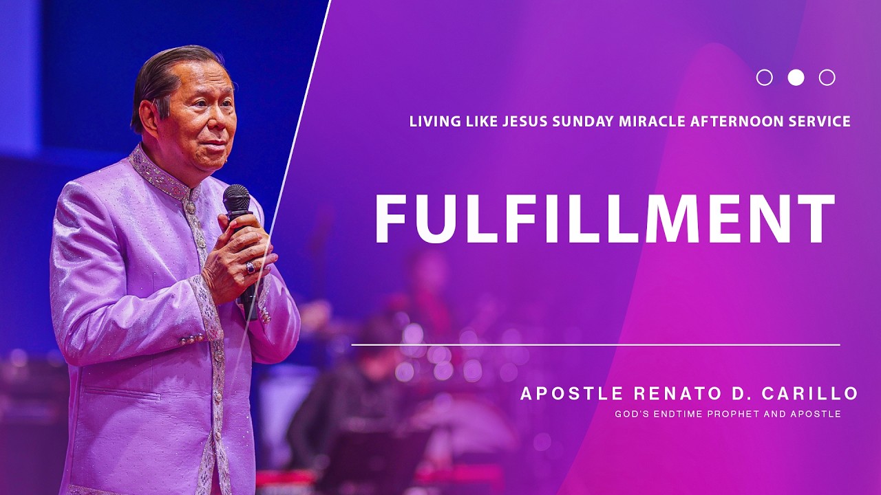 January 11, 2026 | Living Like Jesus Sunday Miracle Afternoon Service