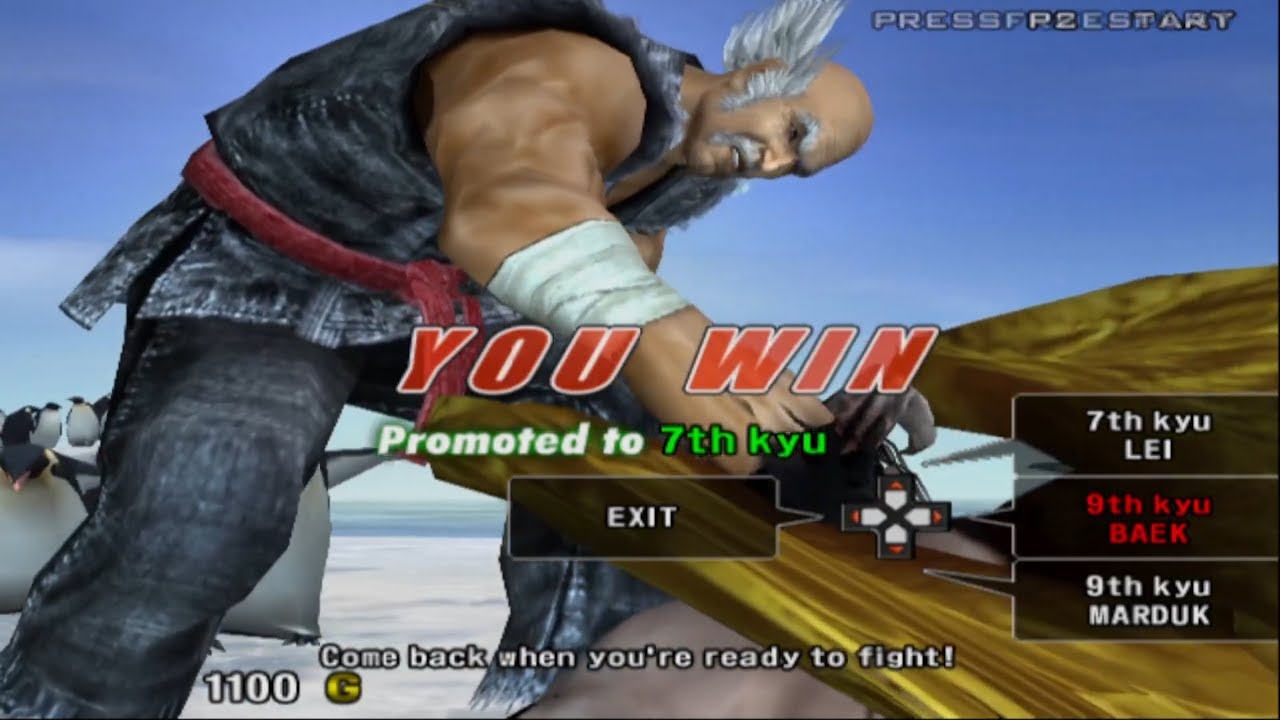 Tekken 5 - Heihachi Mishima - Arcade Mode - HD - 60 FPS - Beginner - 1st Kyu