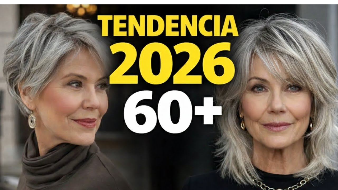 Cortes de Cabello para Mujeres 60+: Tendencias 2026 que Rejuvenecen
