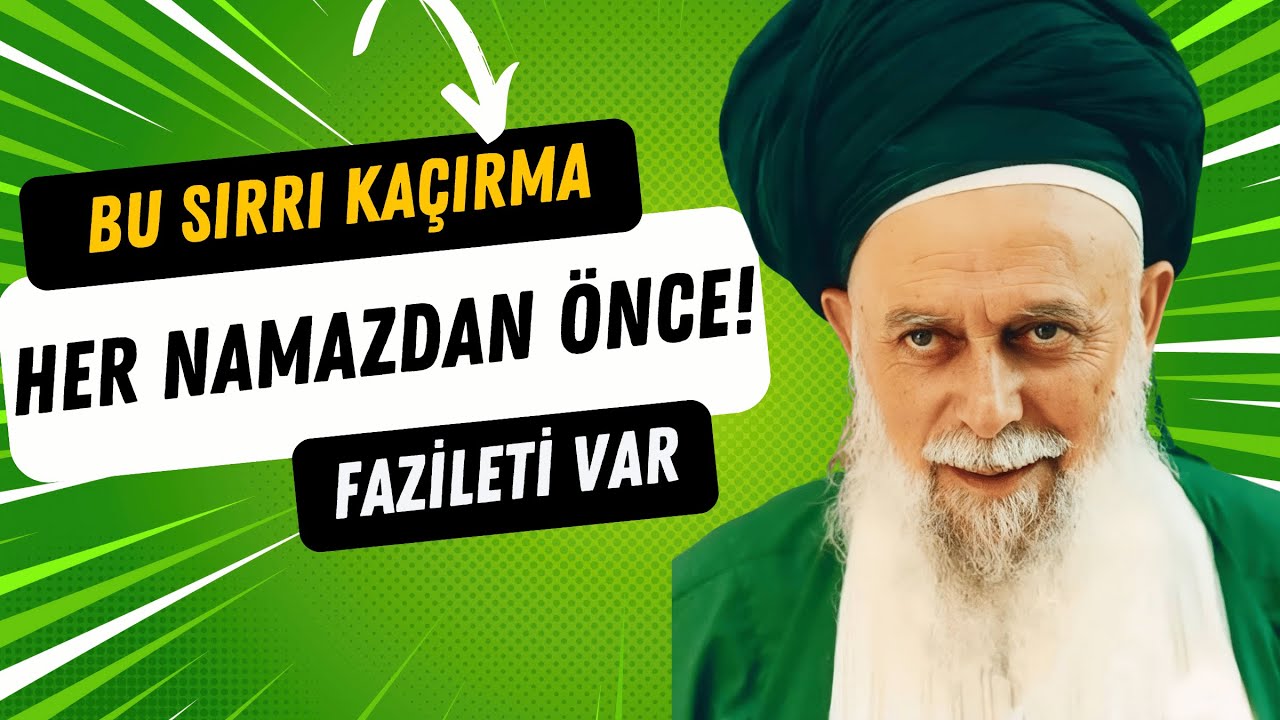 NAMAZDAN ÖNCE BUNU MUTLAKA YAP | MANEVİ GÜCÜ AL