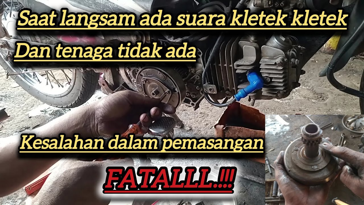 Rakit komponen kopling c series dengan benar