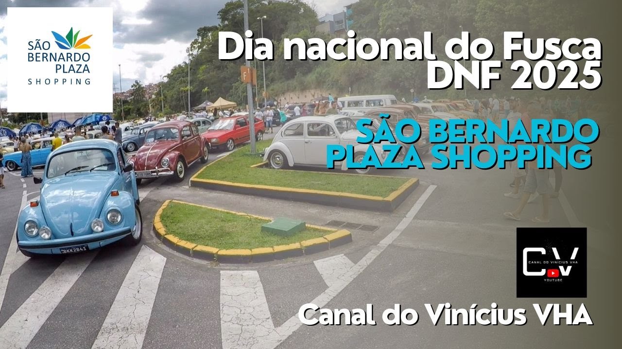 Dia Nacional do Fusca DNF 2025 no São Bernardo Plaza Shopping