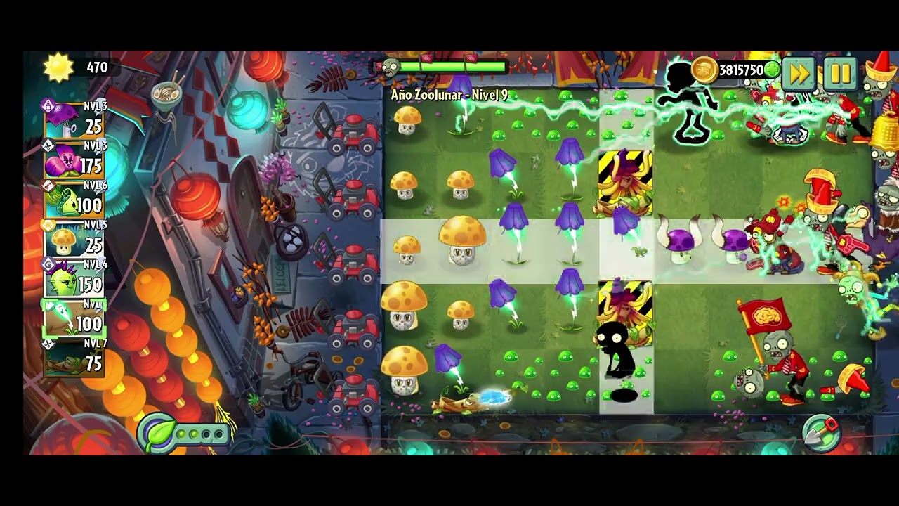 #PVZ2 2026 Evento Año nuevo lunar🎇 Niveles difíciles 6 al 10-Bruto dragón desbloqueado+Bonus #Arena 