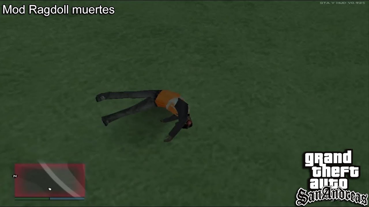 muertes GTA sa con Mod Ragdoll  I DJAndersonBPM