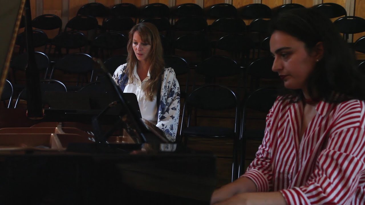 P.Burgan Teaser CD "La Voix, mélodies" A.Warthmann N.Hannecart-Ségal