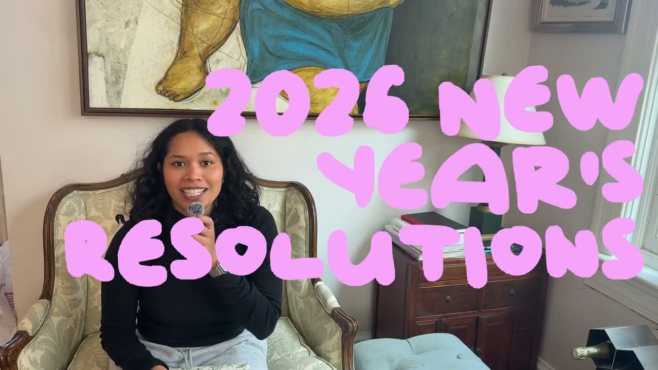 My 2026 New Year's Resolutions