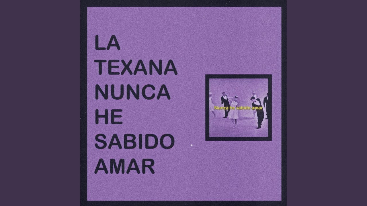 Nunca he sabido amar