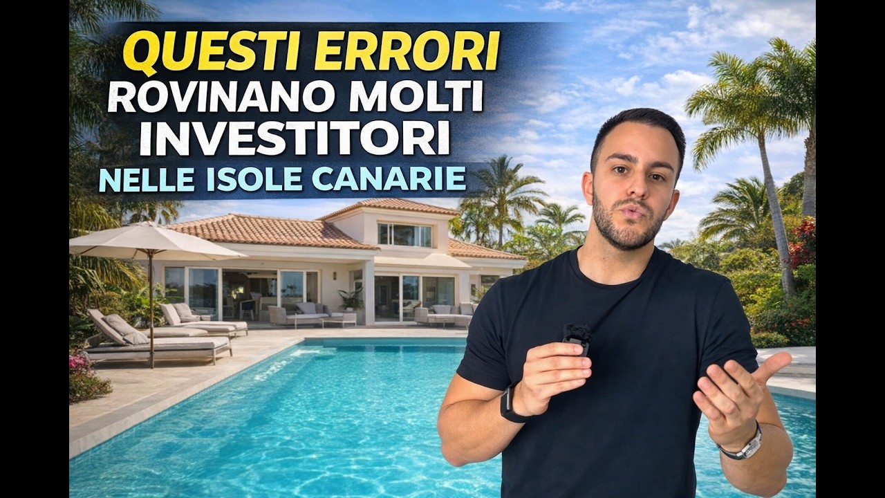 Evita questi errori se vuoi investire alle Isole Canarie