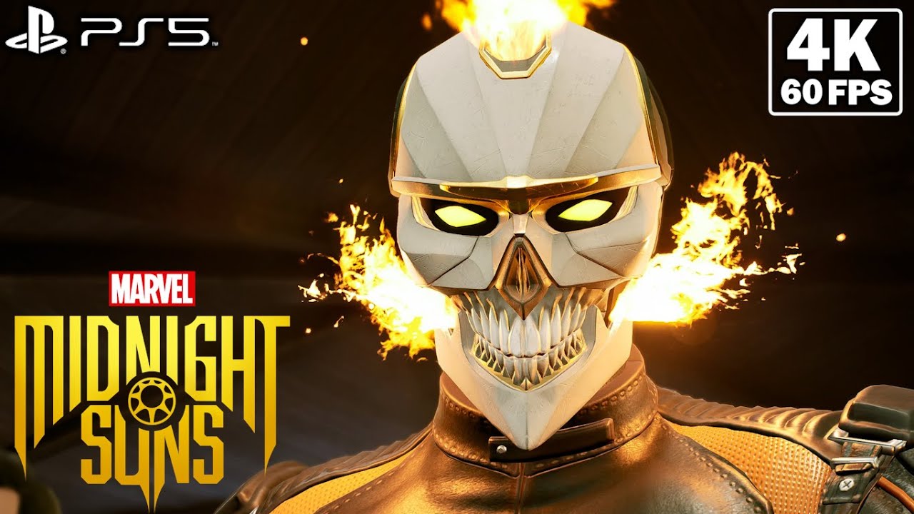 MARVEL'S MIDNIGHT SUNS PS5 | Все сцены с Джонни и Робби Призрачным гонщиком [ 4K 60 кадров в секу...