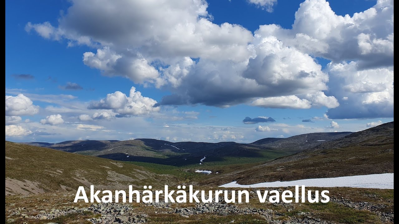 Akanhärkäkurun vaellus - Urho Kekkosen kansallispuisto - osa 1