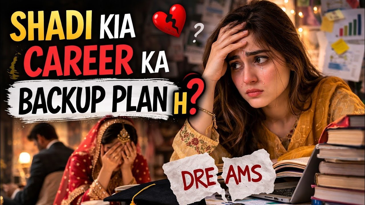 “Shaadi Kya Career Ka Backup Plan Hai? | Pakistani Family Reality”